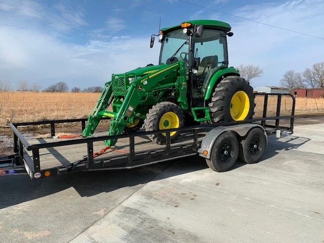 4066R on trailer